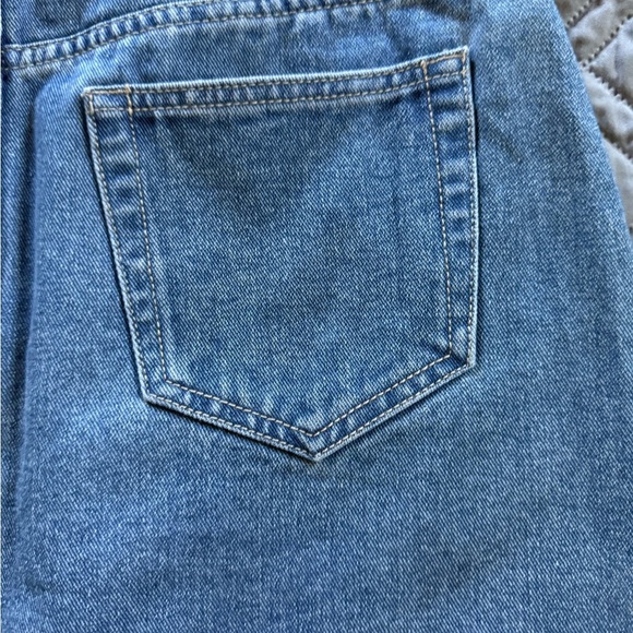 Umgee Embroidered Floral Bird Boho Mini Denim Jean Skirt Size Small - Picture 8 of 11
